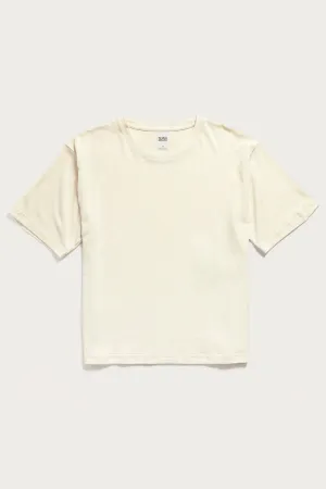 Organic Hemp Boxy Tee / Ivory