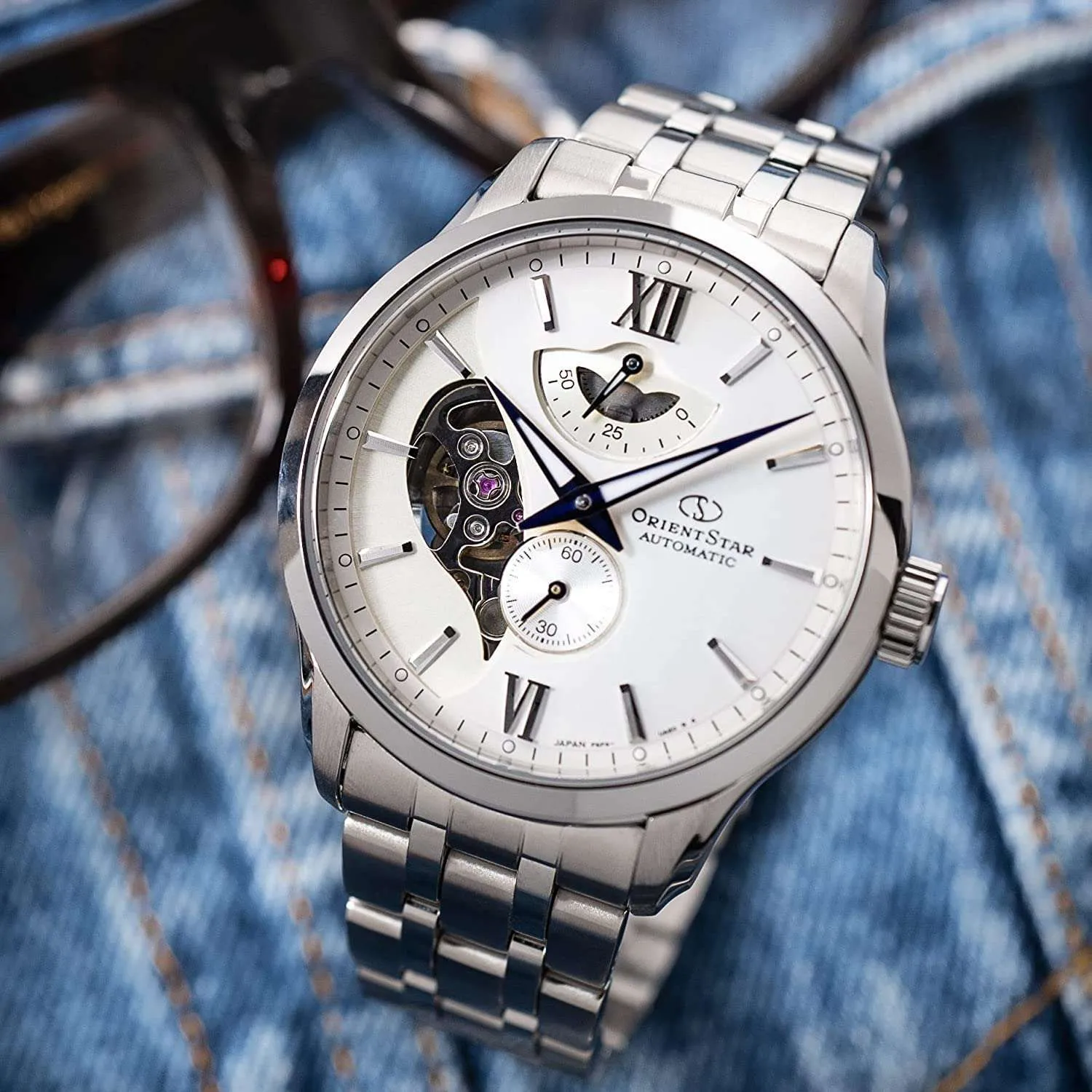ORIENT STAR CONTEMPORARY COLLECTION LAYERED SKELETON MEN WATCH RK-AV0B01S