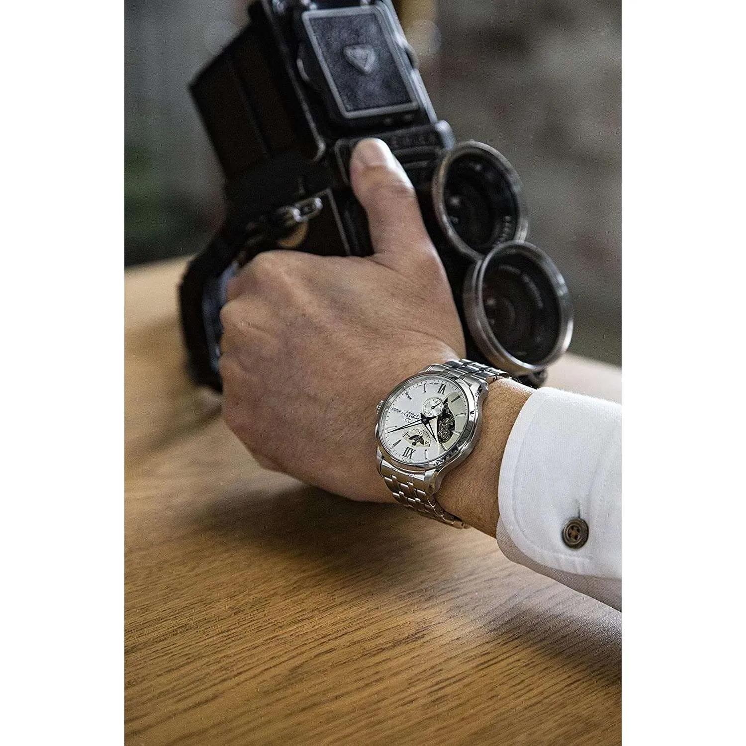 ORIENT STAR CONTEMPORARY COLLECTION LAYERED SKELETON MEN WATCH RK-AV0B01S