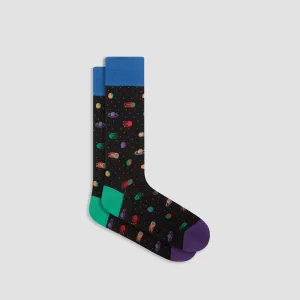Outer Space Mid-Calf Socks