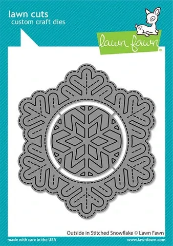 Outside In Stitched Snowflake LF2702