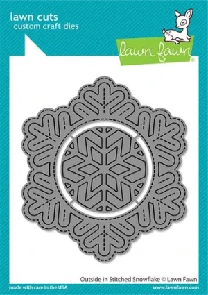 Outside In Stitched Snowflake LF2702
