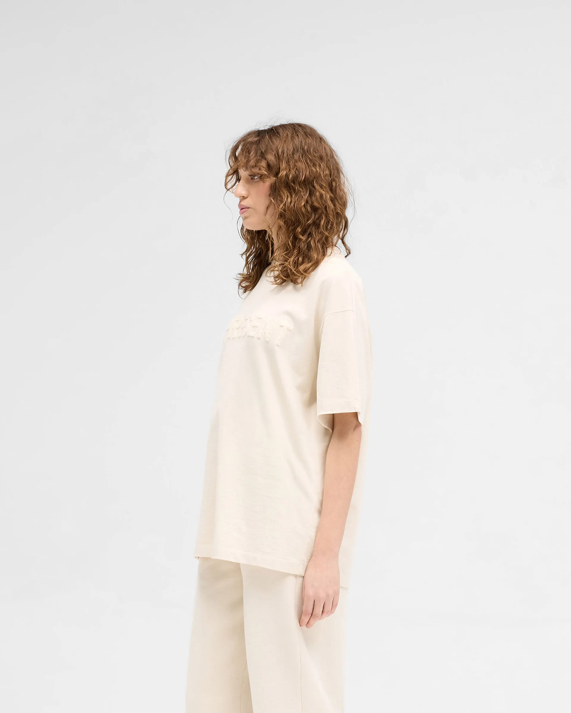 Owners Club Boyfriend T-Shirt - Oat Milk