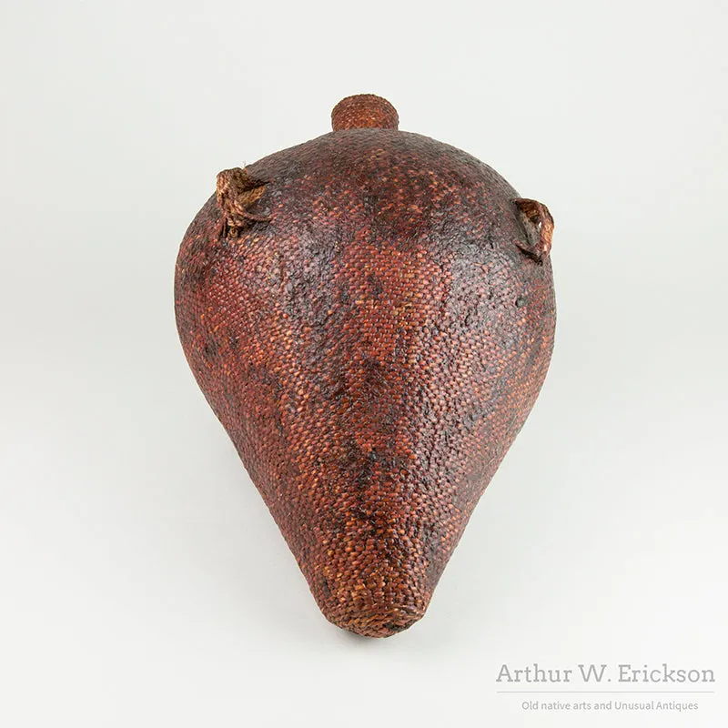 Paiute Pitch Covered Water Jar
