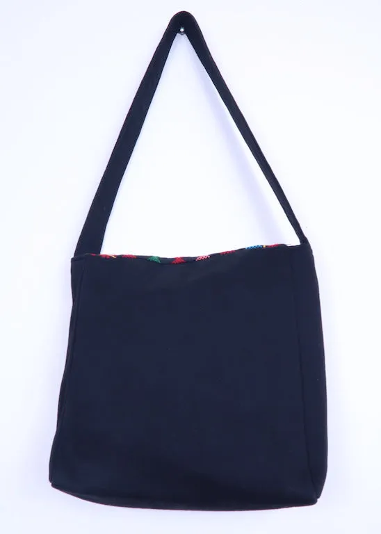 Palestinian Cross Stitch Messenger Bag