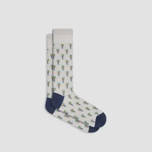 Palm Trees Mid-Calf Socks