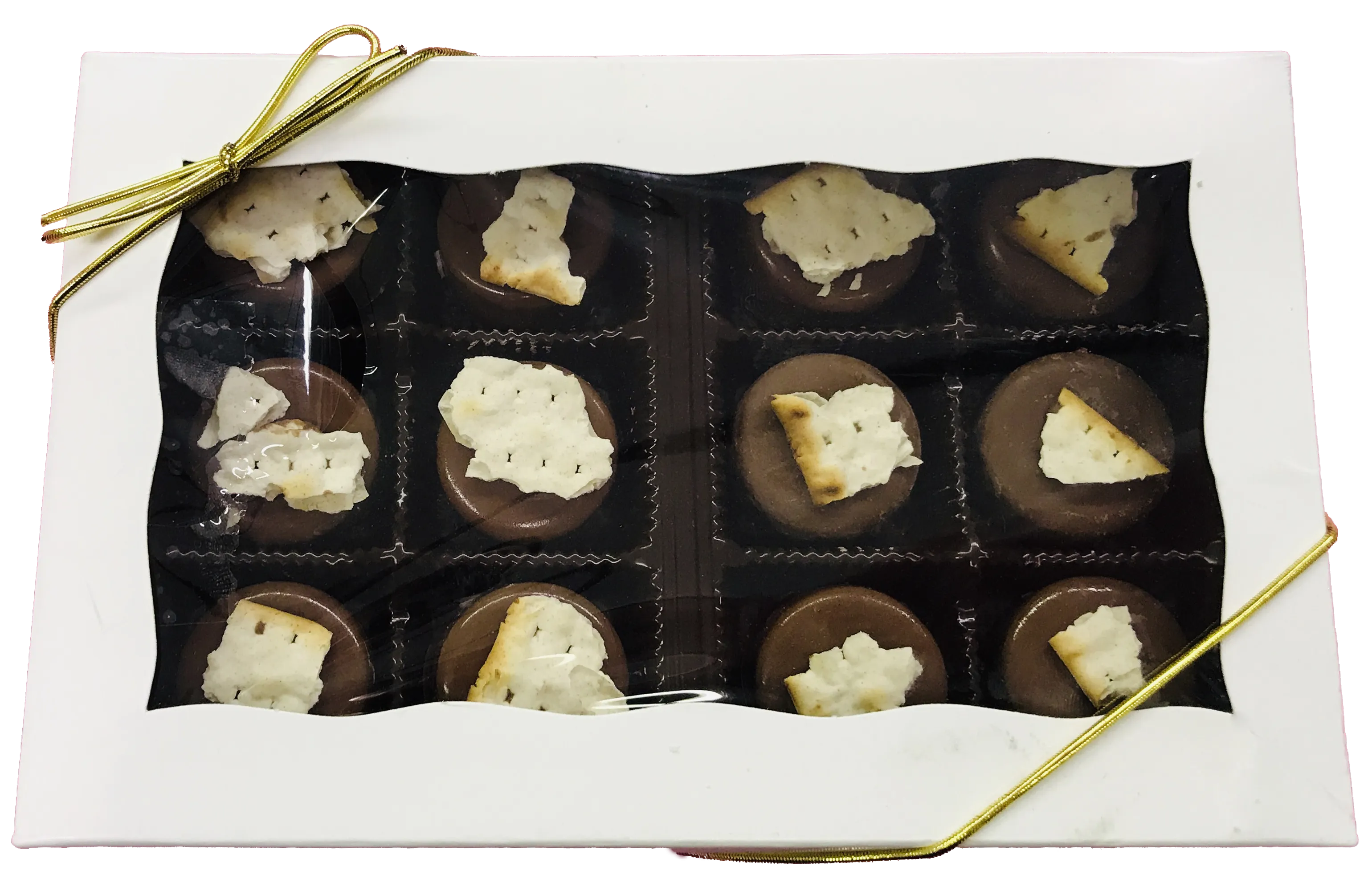 Passover Chocolate Covered Matzoh Snacks