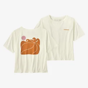 PATAGONIA W's Sunrise Rollers Organic Easy Cut Tee