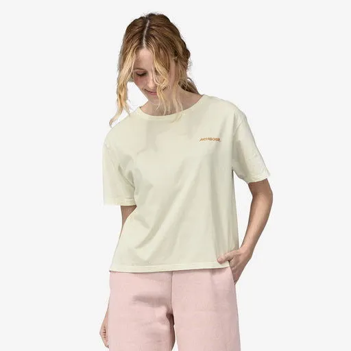 PATAGONIA W's Sunrise Rollers Organic Easy Cut Tee