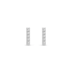 Pavé Bar Diamond Stud Earrings
