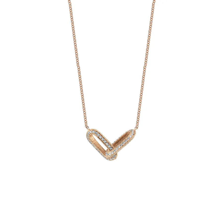Pavé Linked Necklace