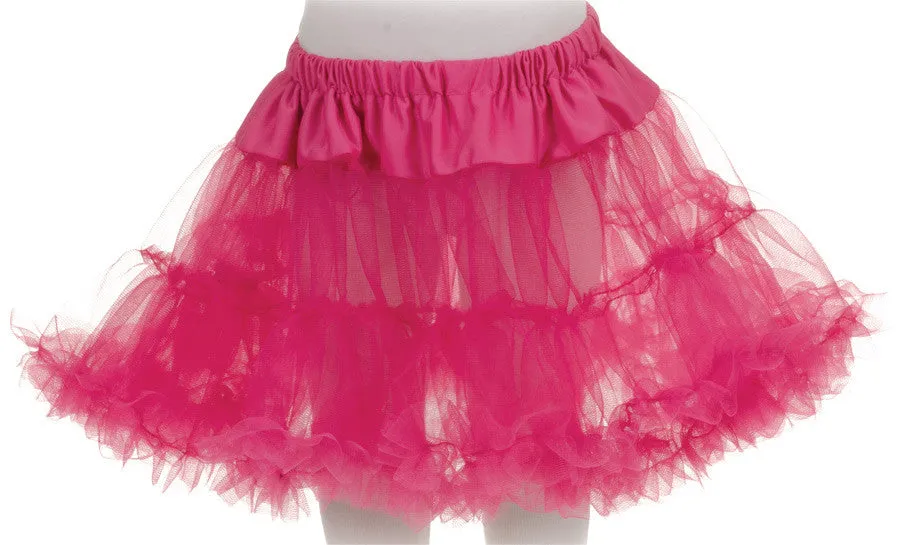 Petticoat Tutu Child Fuchsia  Costume Accessories