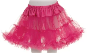 Petticoat Tutu Child Fuchsia  Costume Accessories