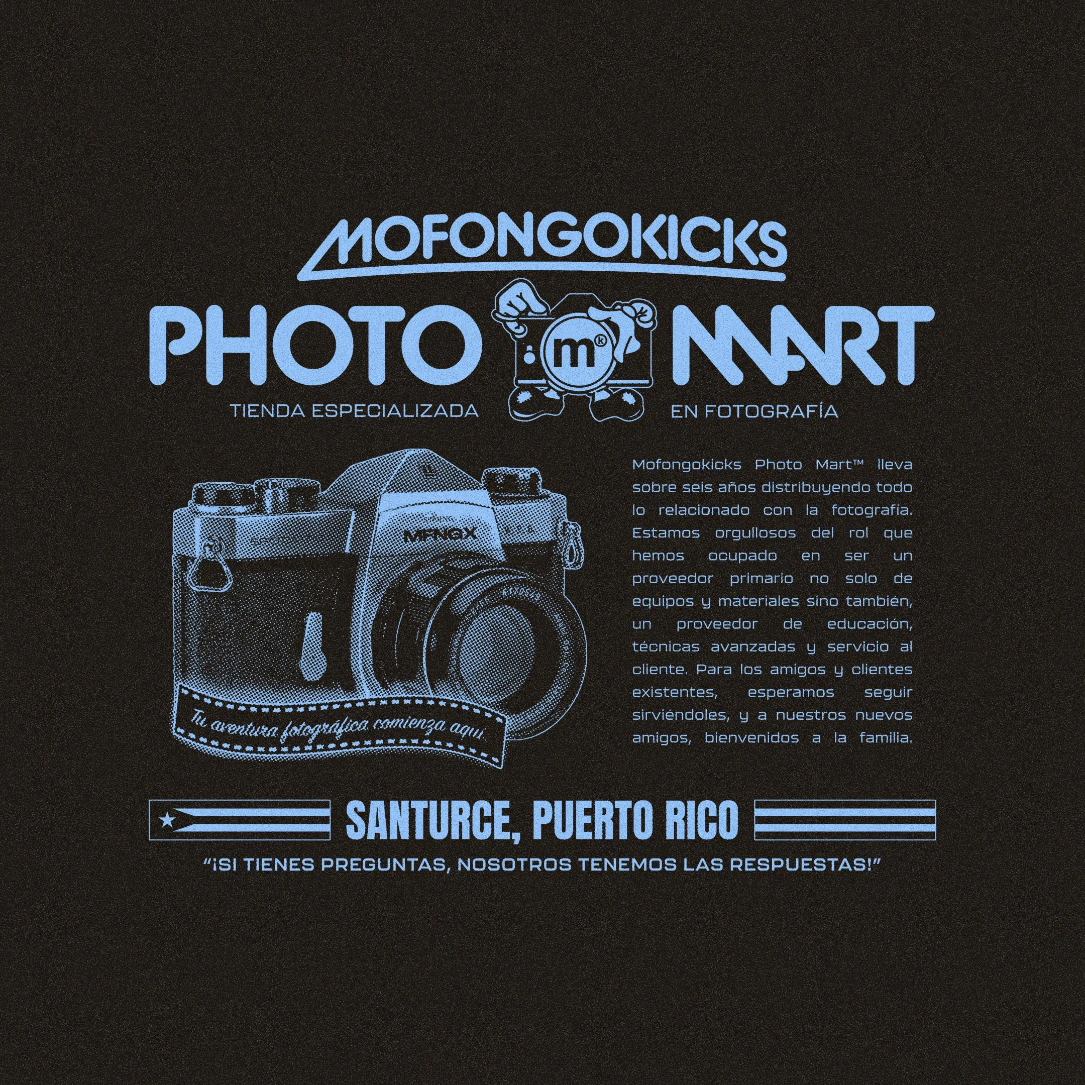 Photo Mart Tee (Chocolate)