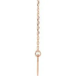 Pierced Cut-Out Cross Heart Tag Necklace - 14k Gold (Y, W or R), Sterling Silver