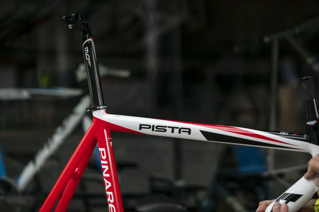 Pinarello "PINA" Pista Track Frameset - 55cm - Red