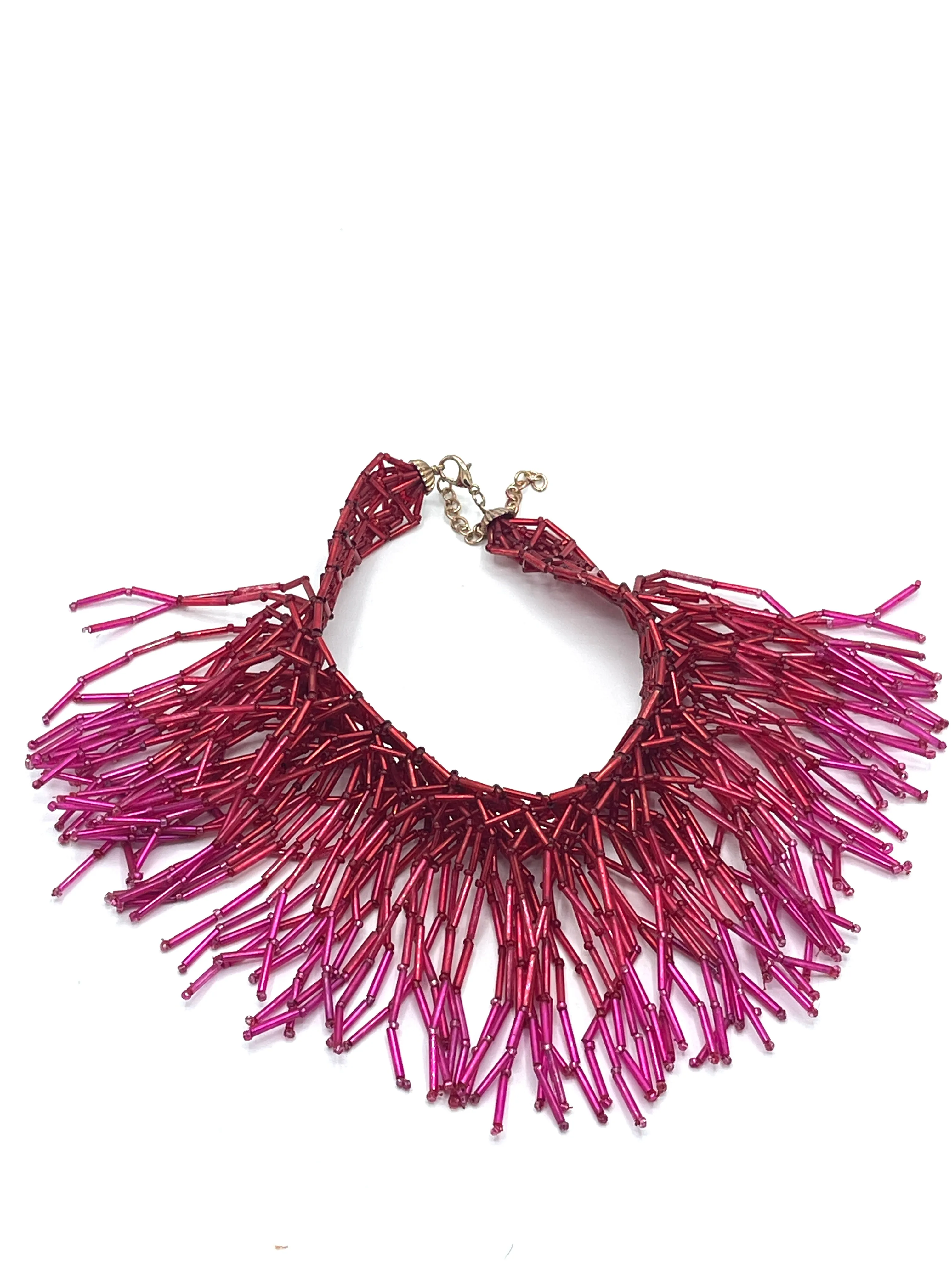 Pink Beaded Necklace
