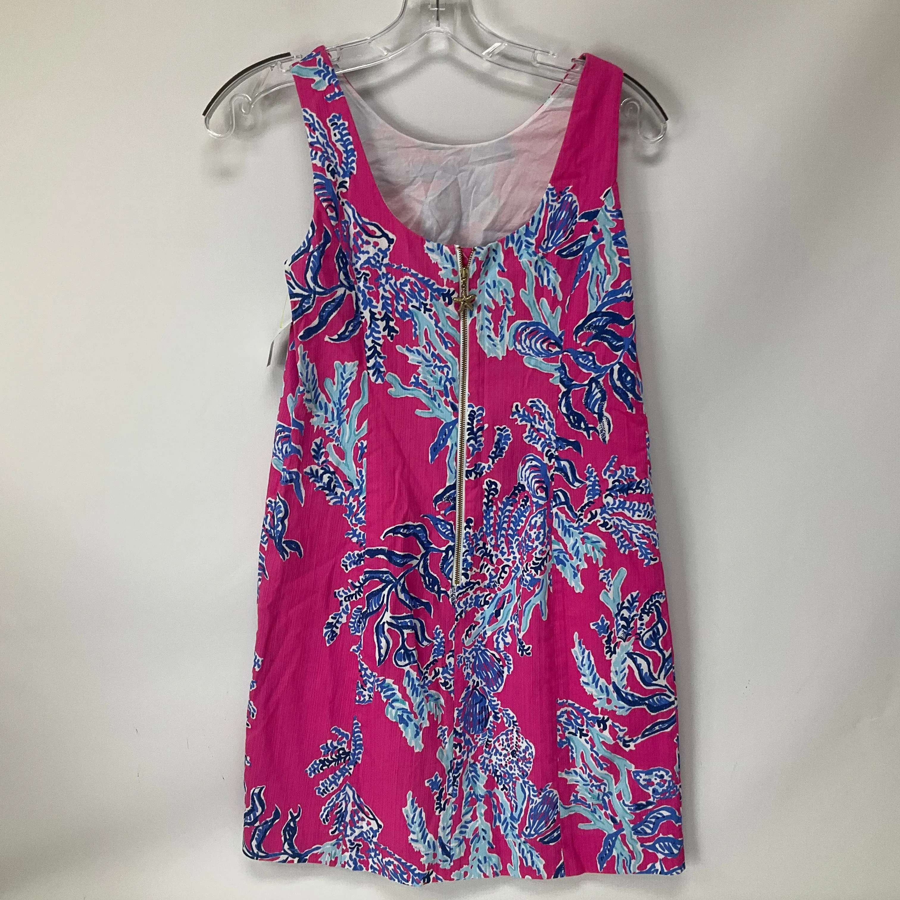Pink Dress Casual Midi Lilly Pulitzer, Size 0