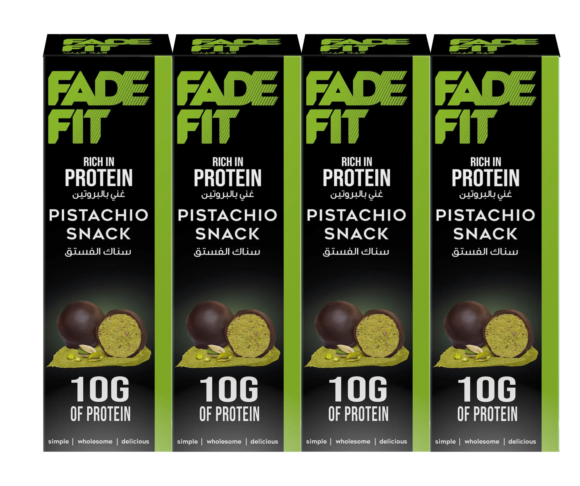 Pistachio Protein- 4 x 60g Snack Packs