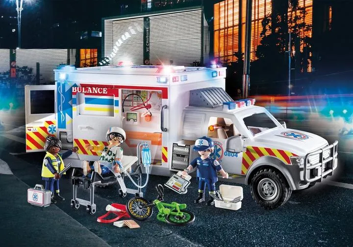 Playmobil 70936 Ambulance with Lights and Sounds