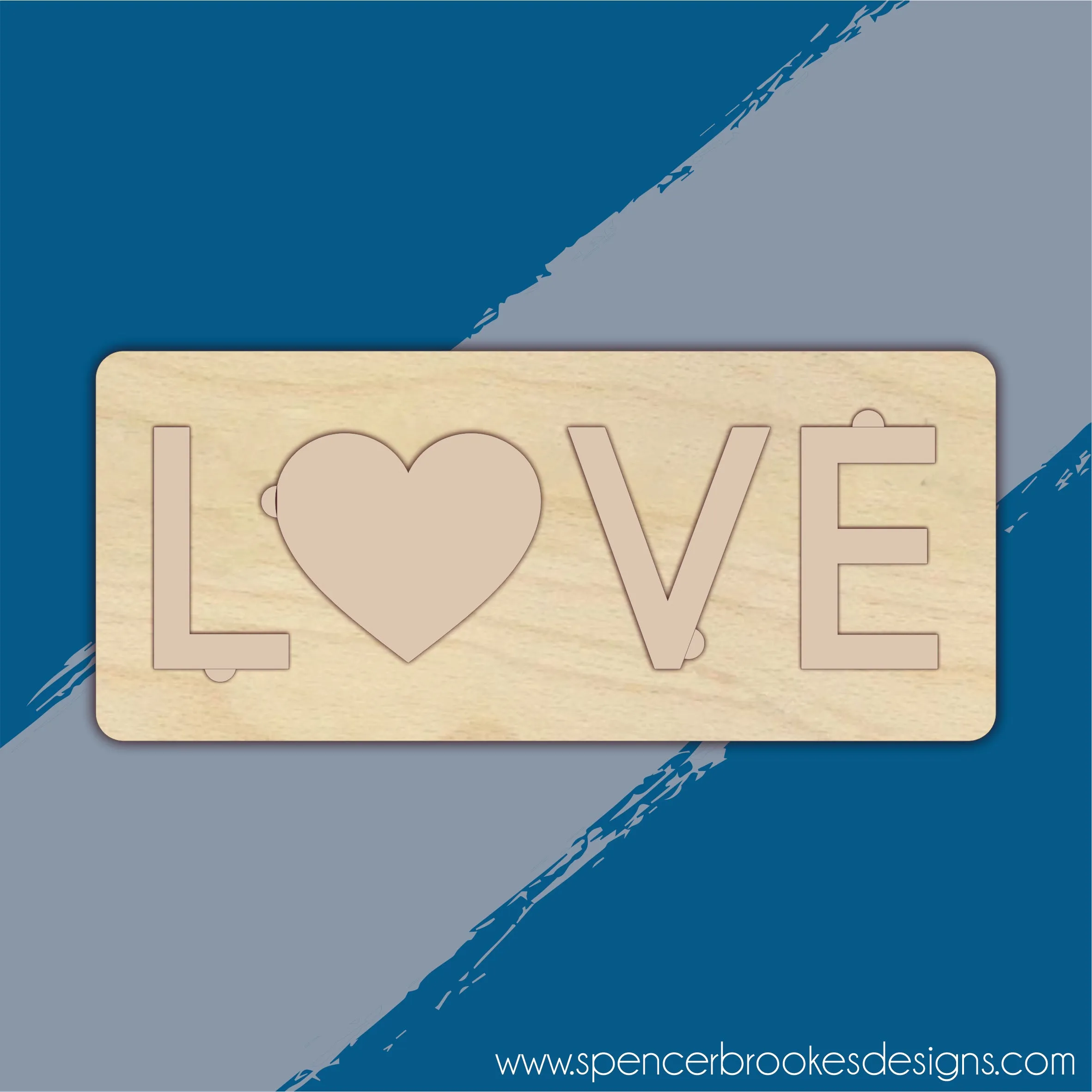 Plywood LOVE Puzzle