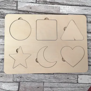 Plywood Shapes Puzzle