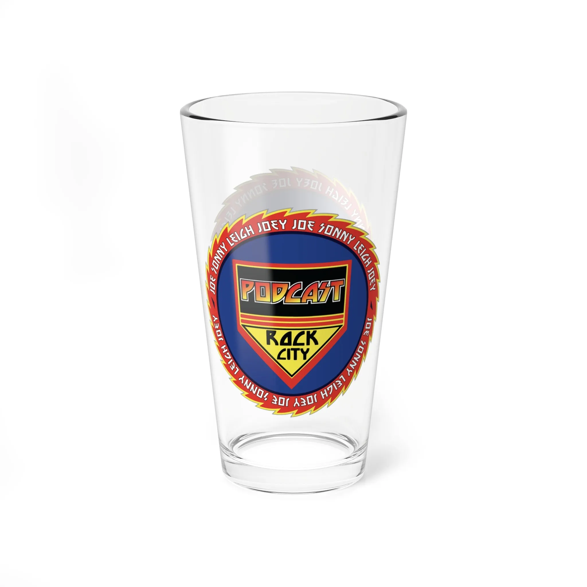 PODCAST ROCK CITY - Pint Glass, 16oz