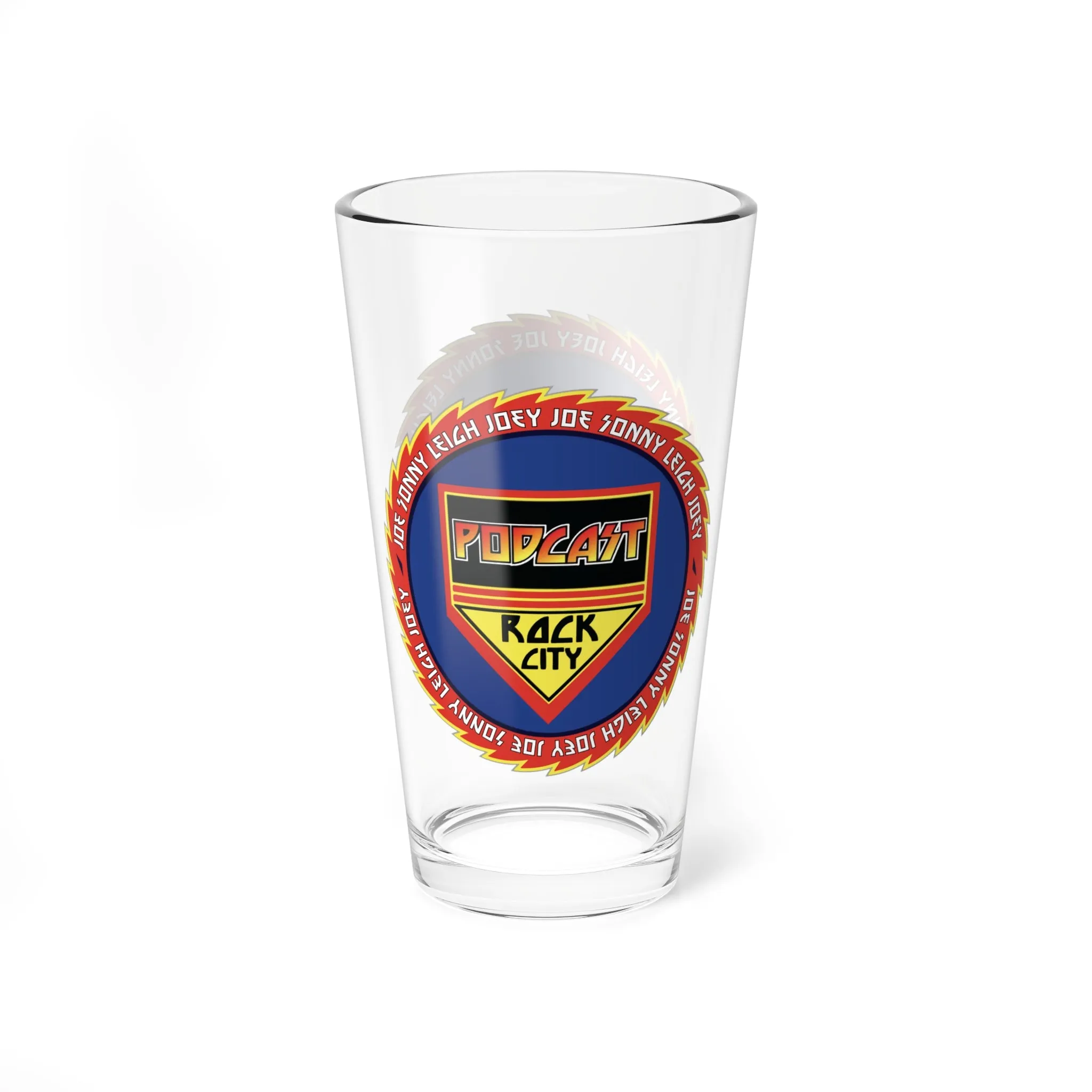 PODCAST ROCK CITY - Pint Glass, 16oz