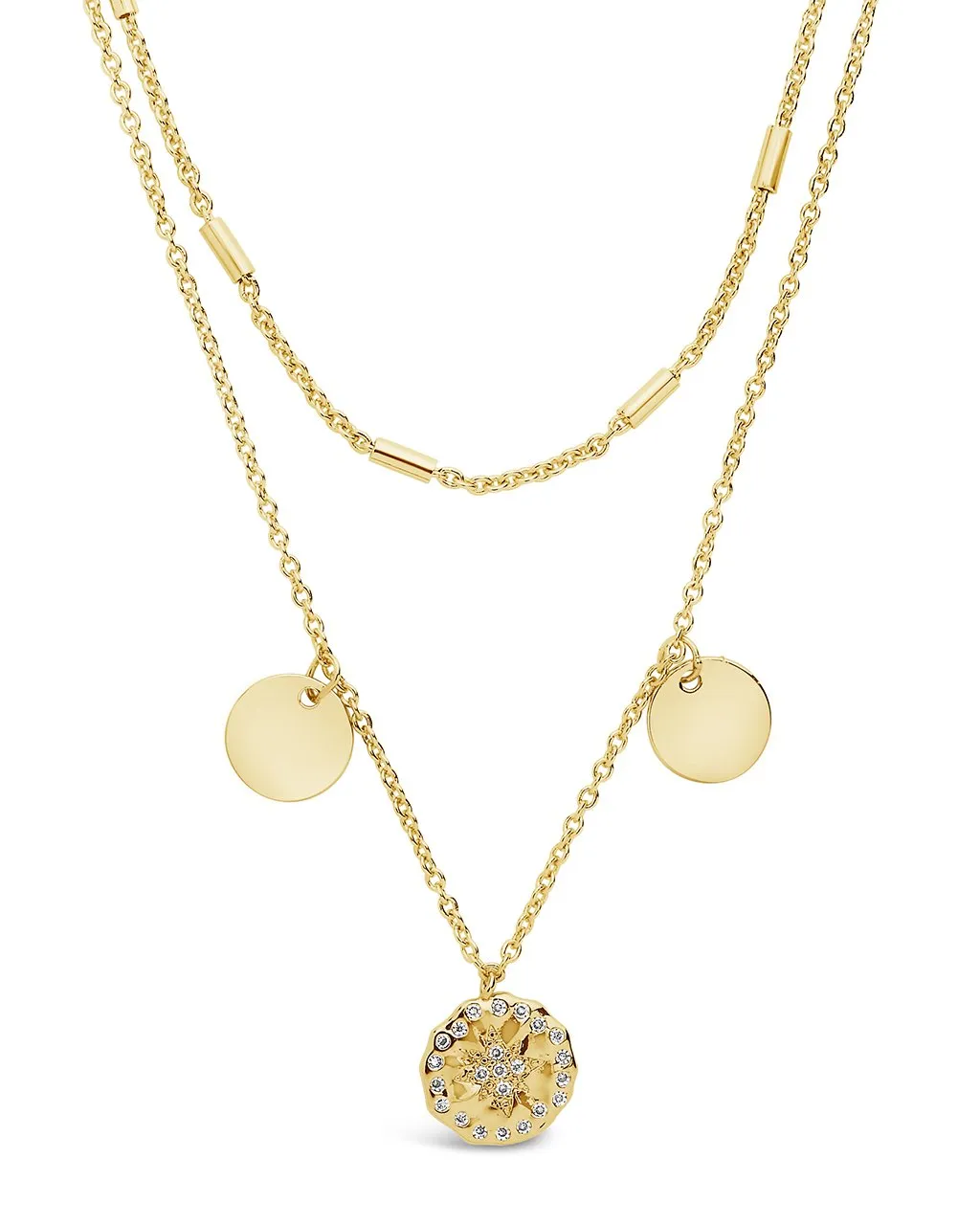 Polaris Layered Charm Necklace