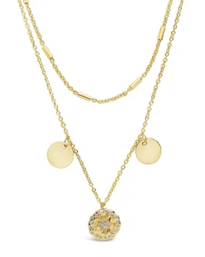 Polaris Layered Charm Necklace