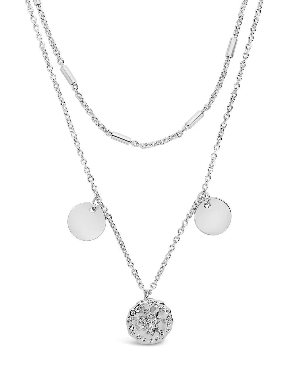 Polaris Layered Charm Necklace