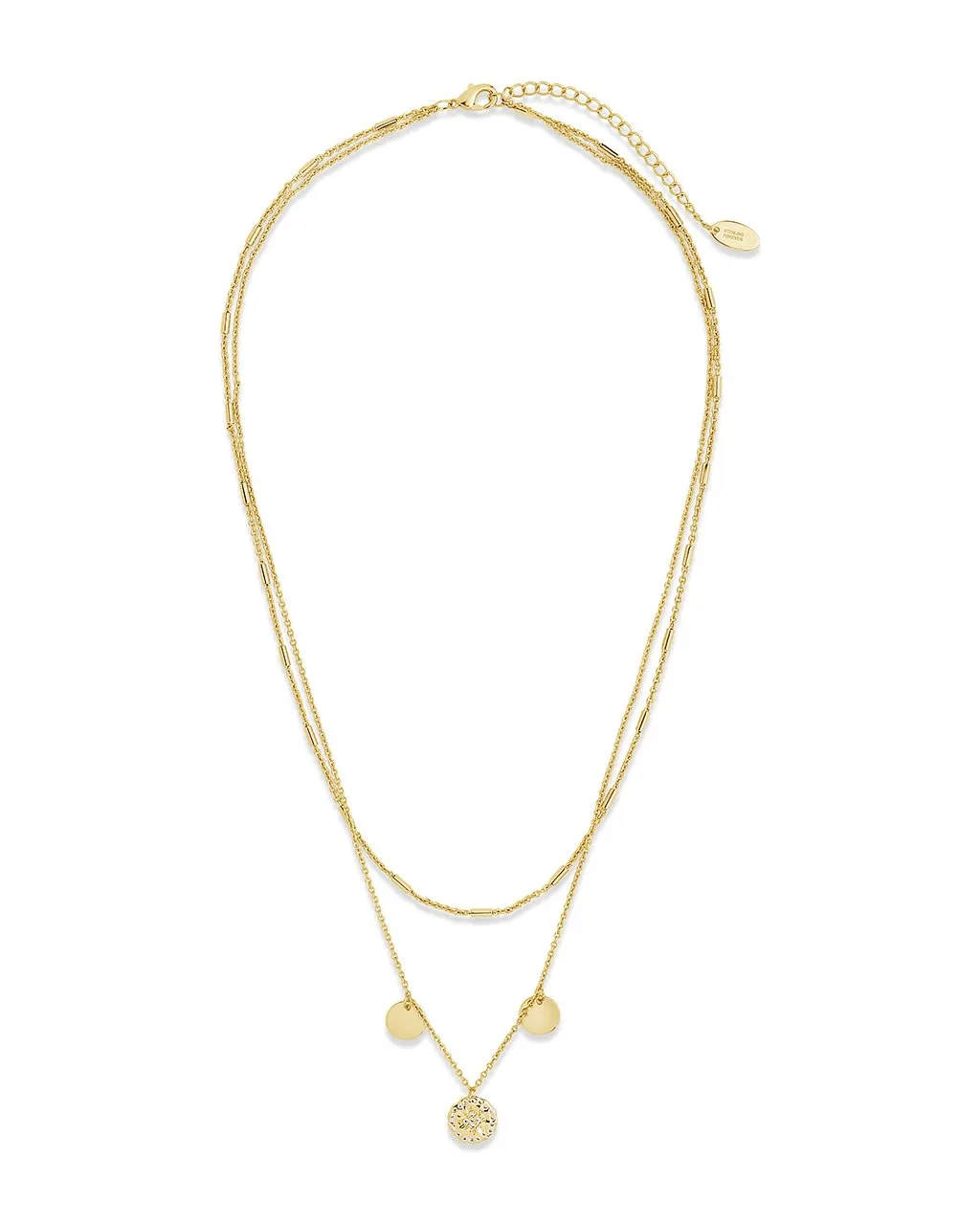 Polaris Layered Charm Necklace