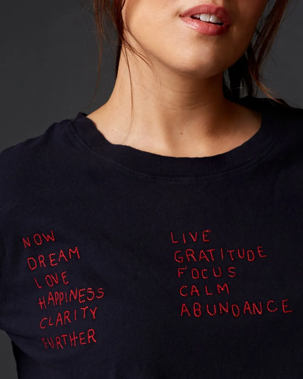 Positive Affirmations Boxy Tee