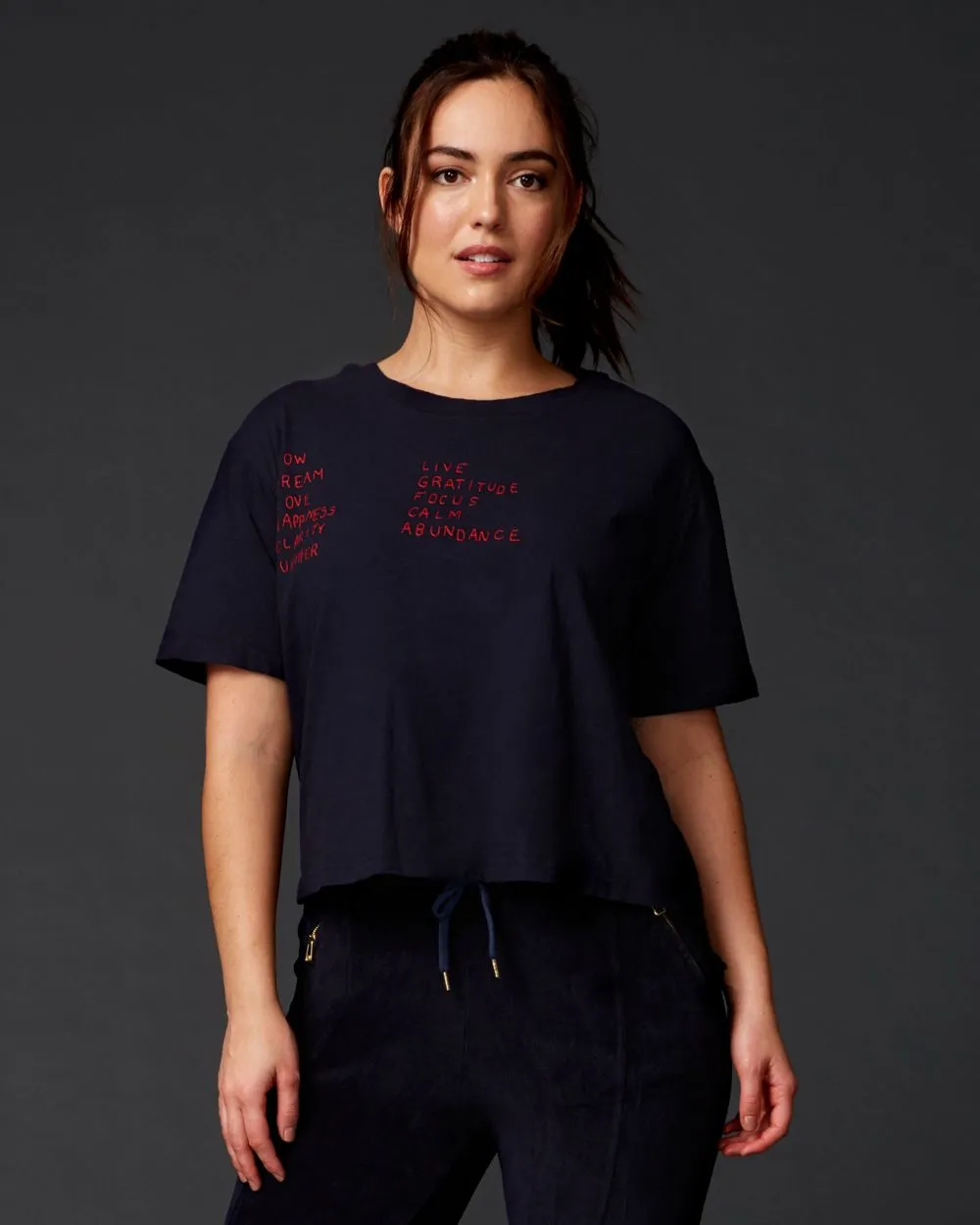 Positive Affirmations Boxy Tee