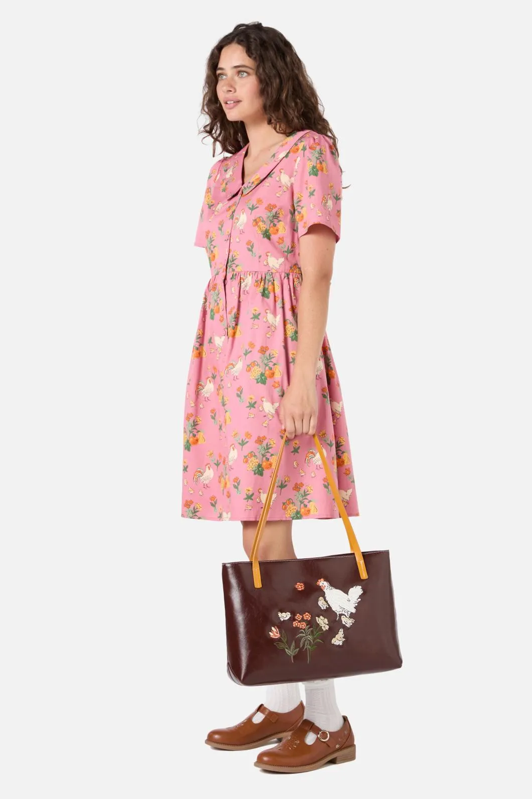 Pretty Chicken Tote