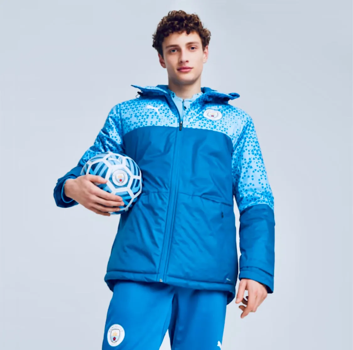 Puma Manchester City Graphic Winter Jacket