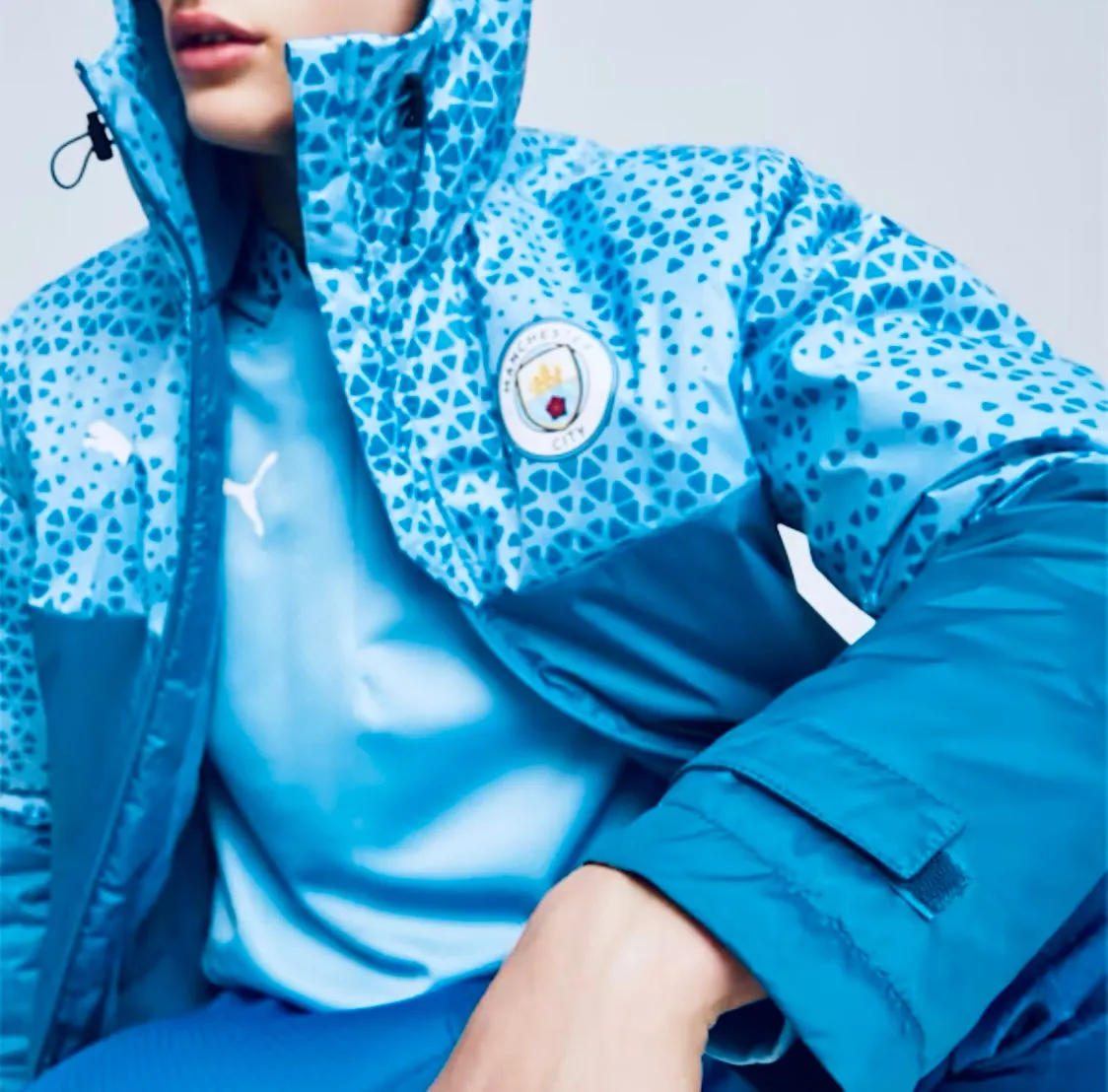 Puma Manchester City Graphic Winter Jacket