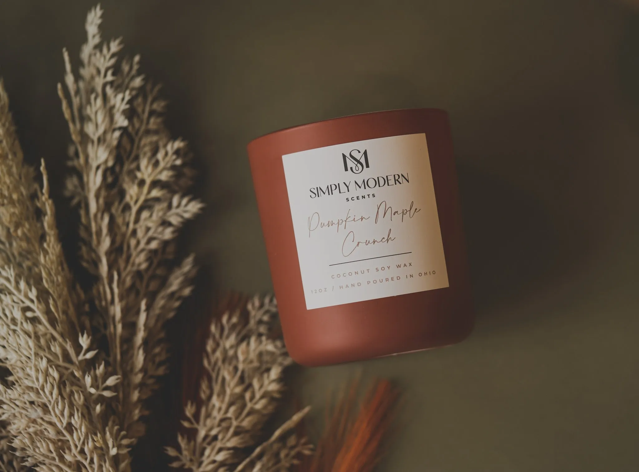 Pumpkin Maple Crunch | Coconut Soy Wax Candle