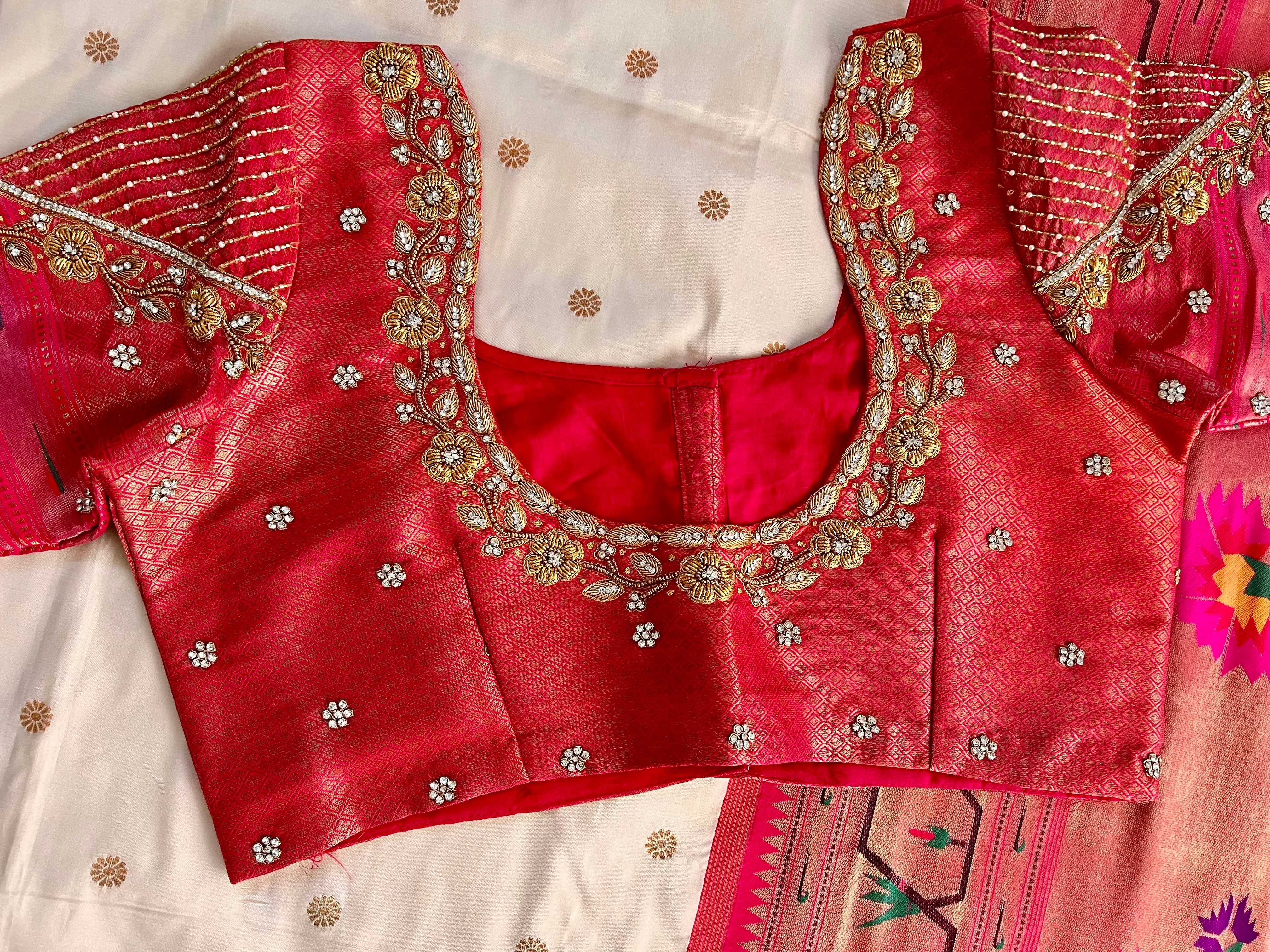 Pure Banaras Paithani Silk Saree