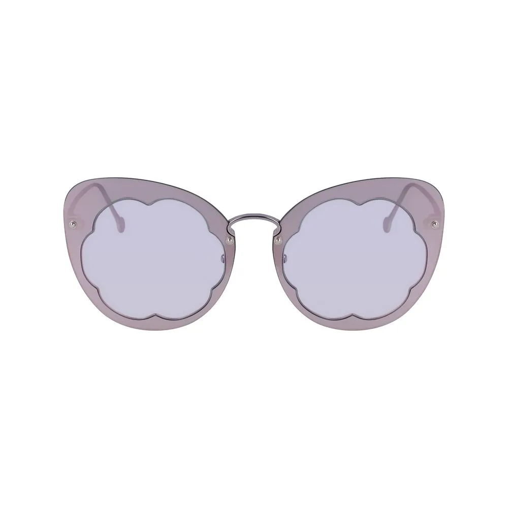 Purple Metal Sunglasses
