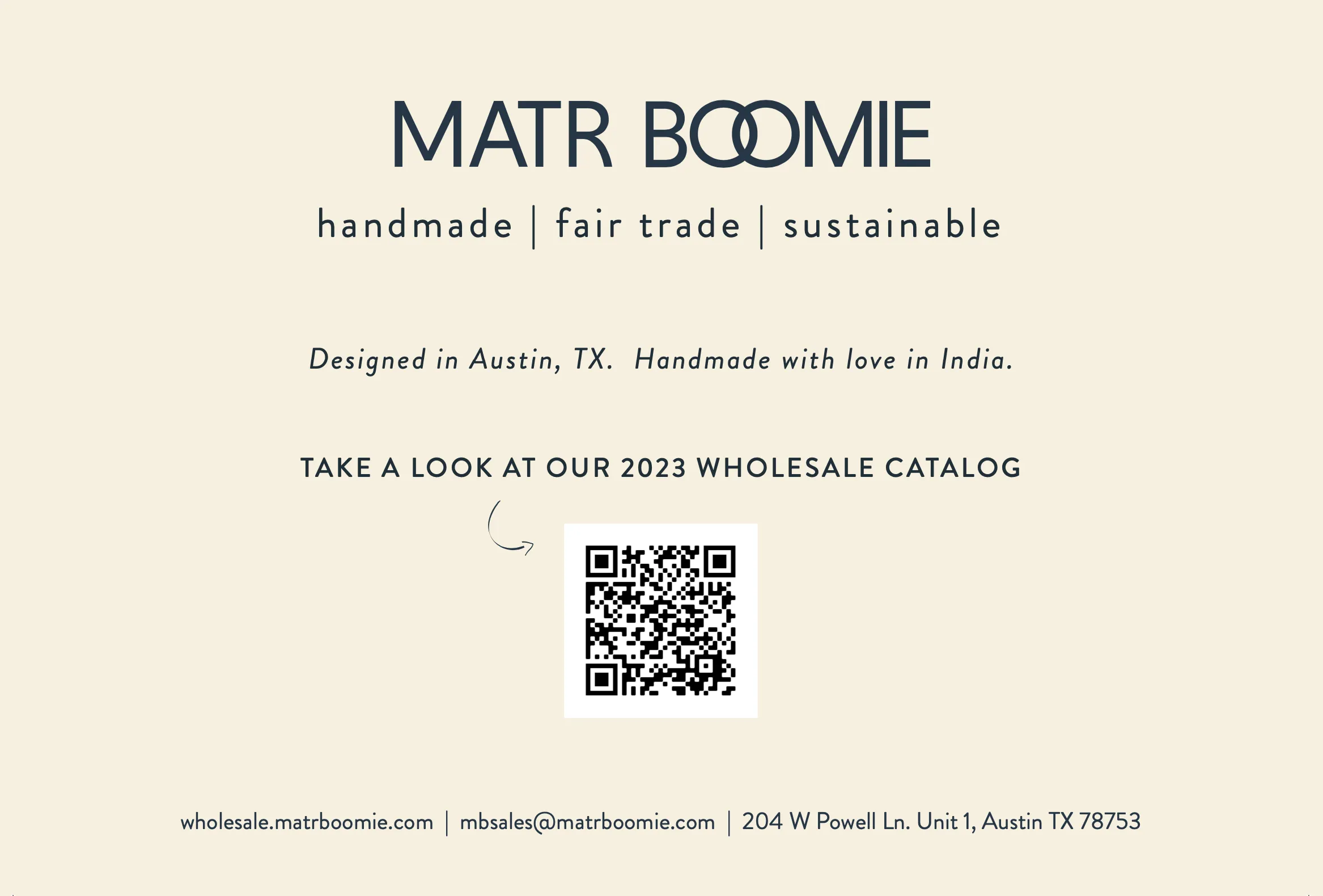 QR Code Catalog