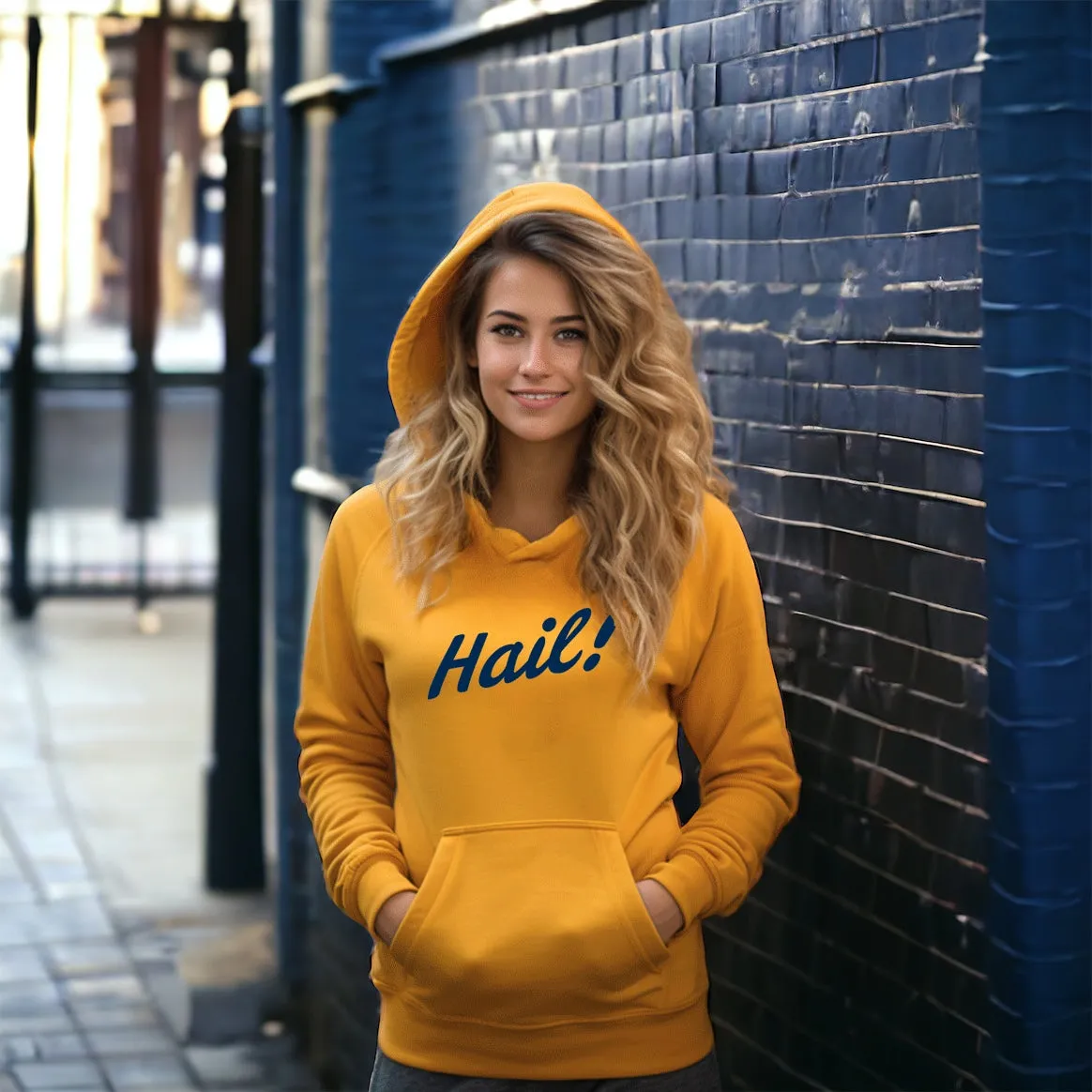 "Hail!" Relaxed Fit Classic Unisex Hoodie