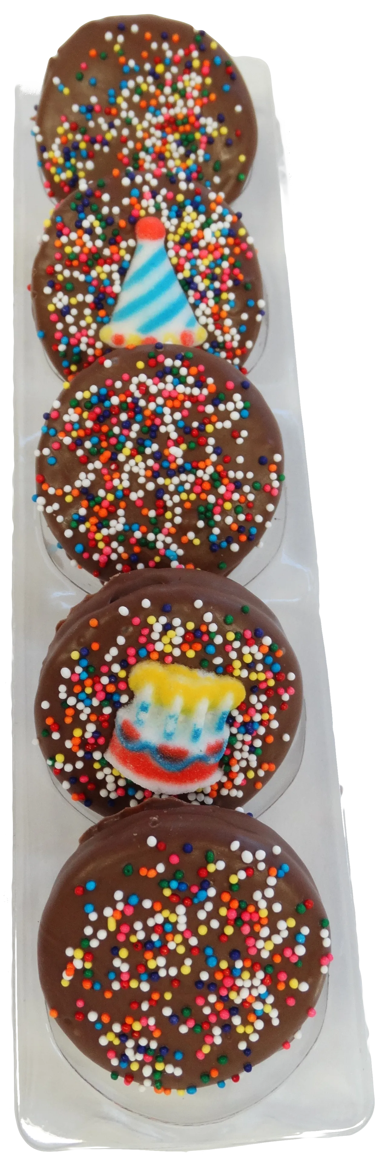 "Happy Birthday" Chocolate Covered Oreos