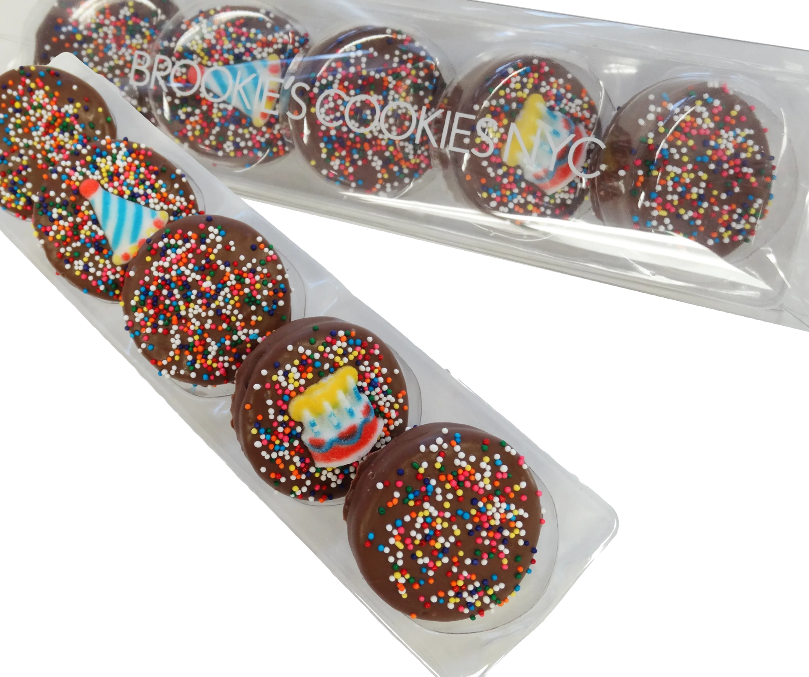 "Happy Birthday" Chocolate Covered Oreos