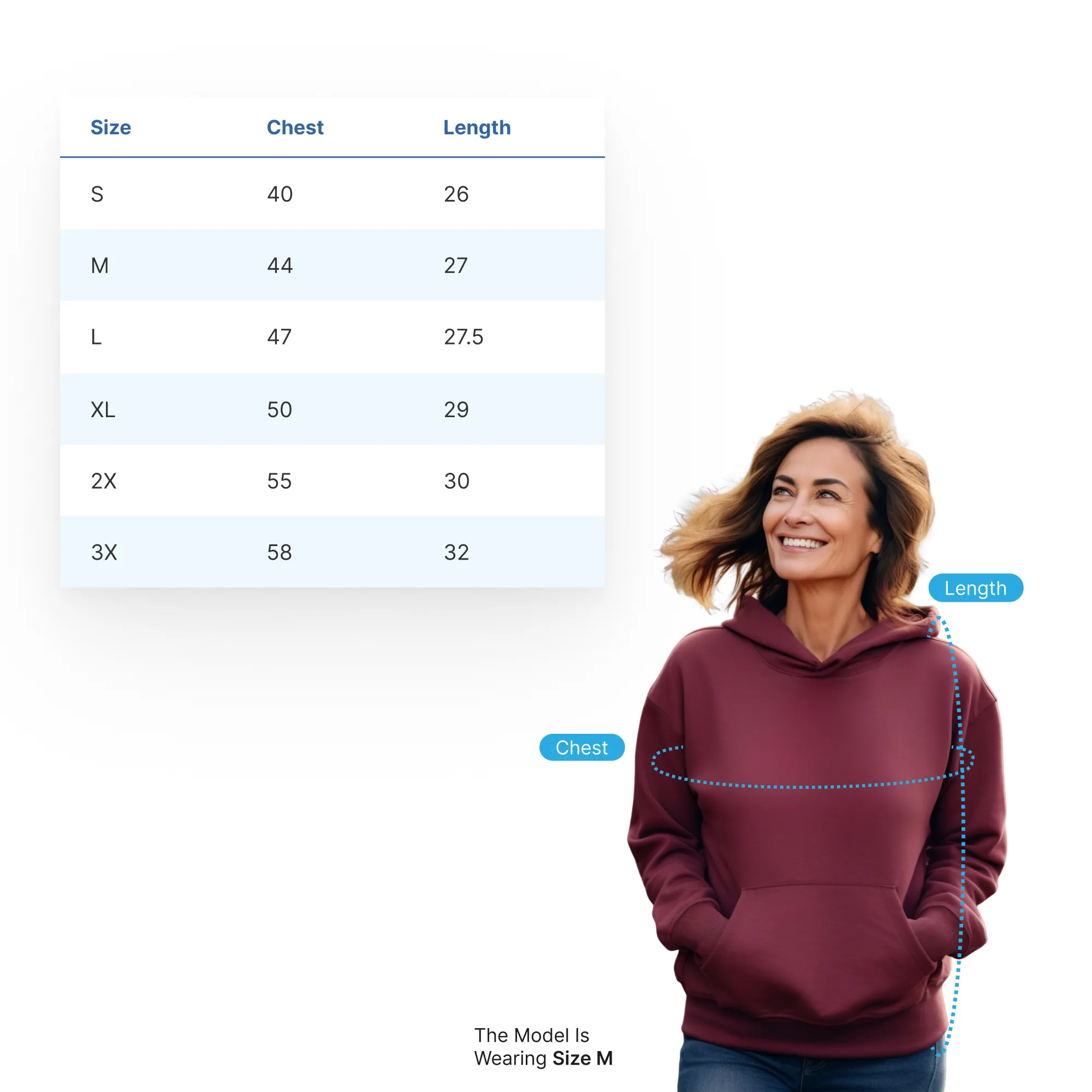 "Majestic" Soft Style Relaxed Fit Unisex Hoodie