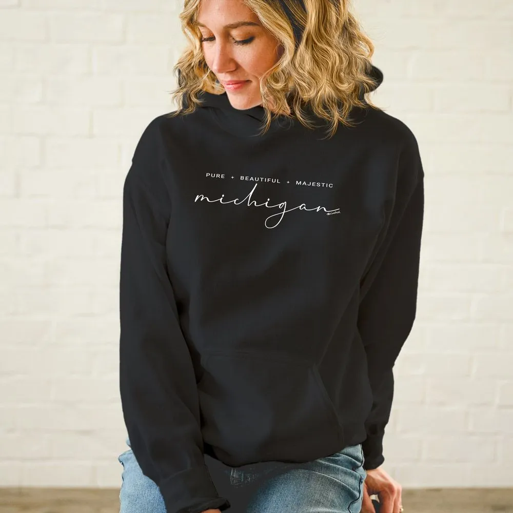 "Majestic" Soft Style Relaxed Fit Unisex Hoodie