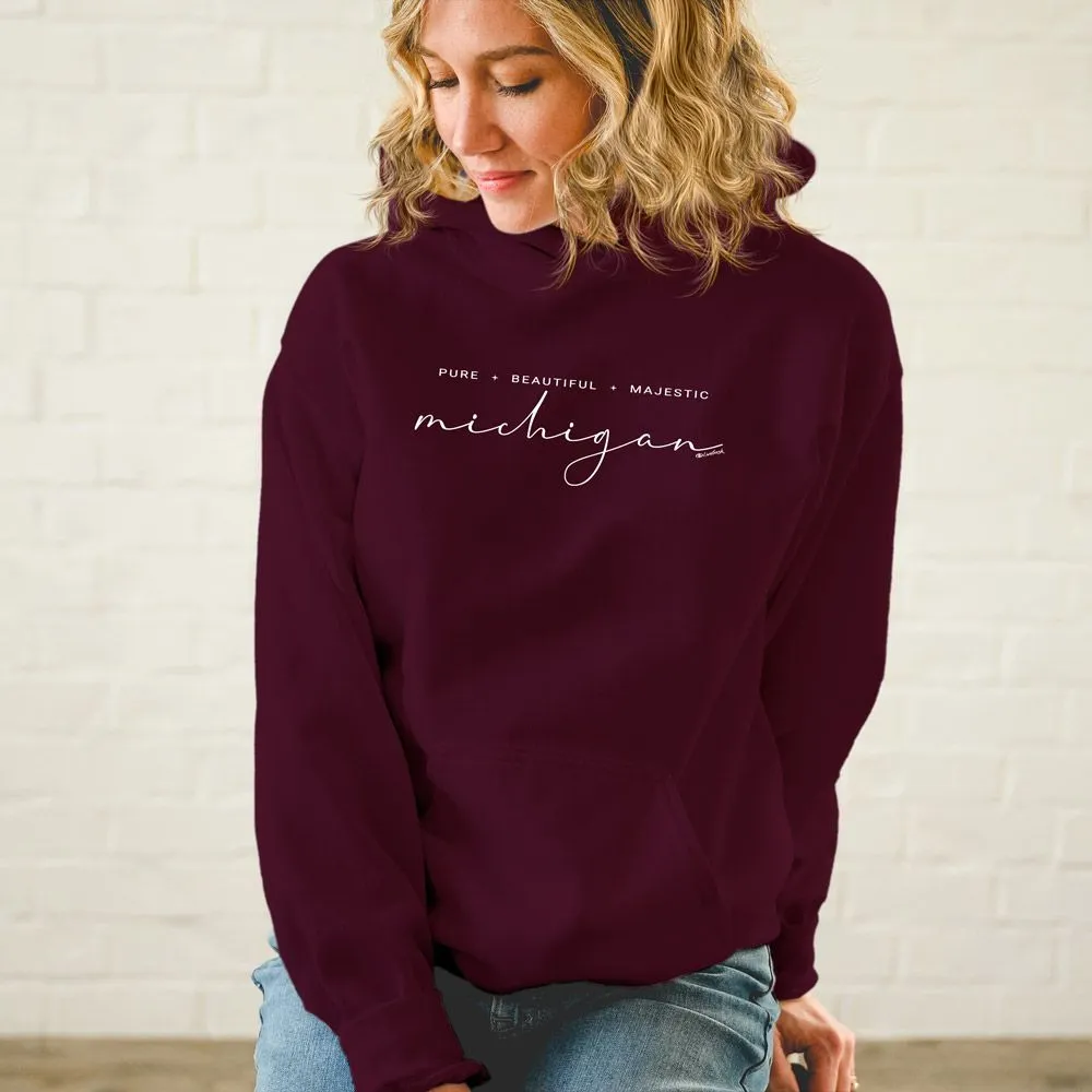 "Majestic" Soft Style Relaxed Fit Unisex Hoodie