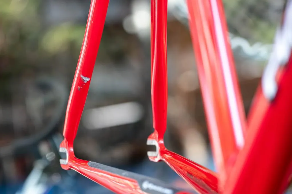 Raceline Record Track Frame (Used) - Red - 54cm