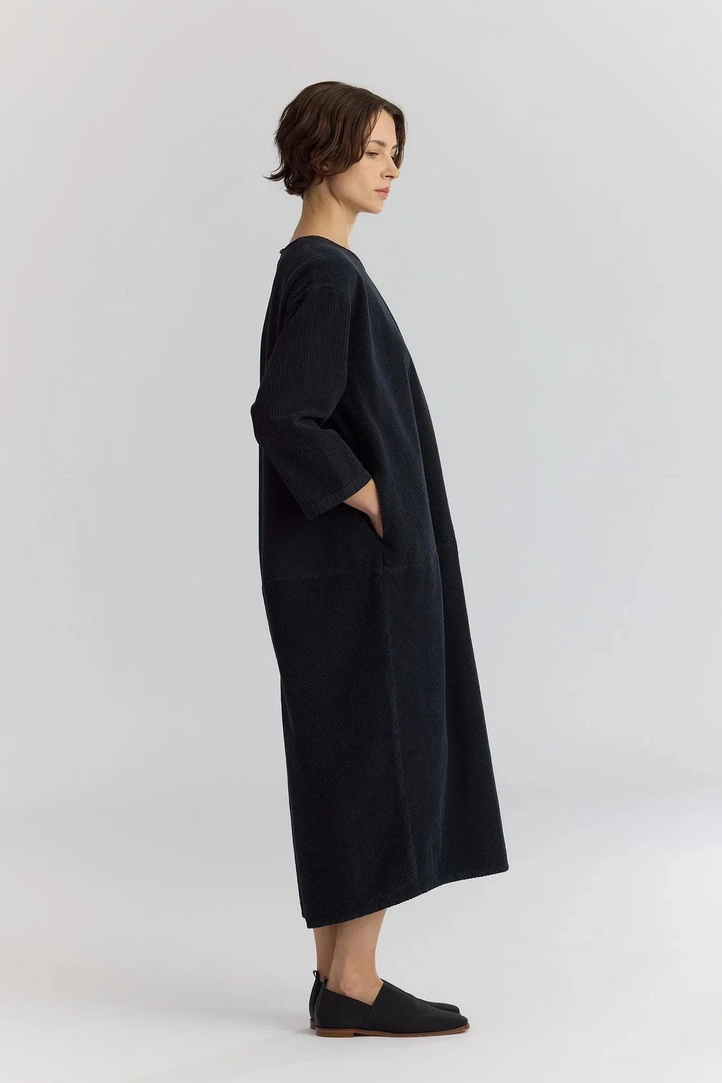 Radiant Dress | DK Grey Cord