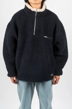 RASSVET PULLOVER FLEECE NAVY